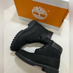 🚨‼️Sold ‼️🚨Timberland Black Lace-Up Boots